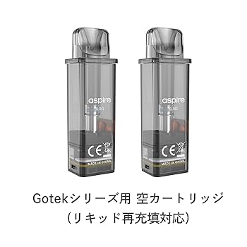 アズキのパパさん専用 Amazon | GOTEK Pod 交換用カートリッジ for アスパイア Gotek X